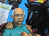 Picasso With Minotaur
-SOLD-
