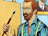 Van Gogh In The Studio
Approx.Size: 70.5 x 78cm -SOLD-
